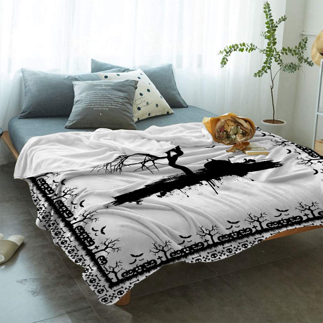 Coperta per aerei per bambini, ragazzi, ragazze, con stampa 3D aereo, coperta in pile, morbida e traspirante, per sedie, ufficio, camera matrimoniale, 152,4 x 200,7 cm