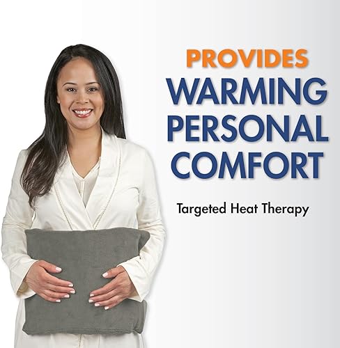 Miniatura 7 de TheraCare Almohadilla térmica | Terapia de calor húmedo y seco | 4 ajustes de calor | Alivio calmante de acción rápida para el dolor muscular y la