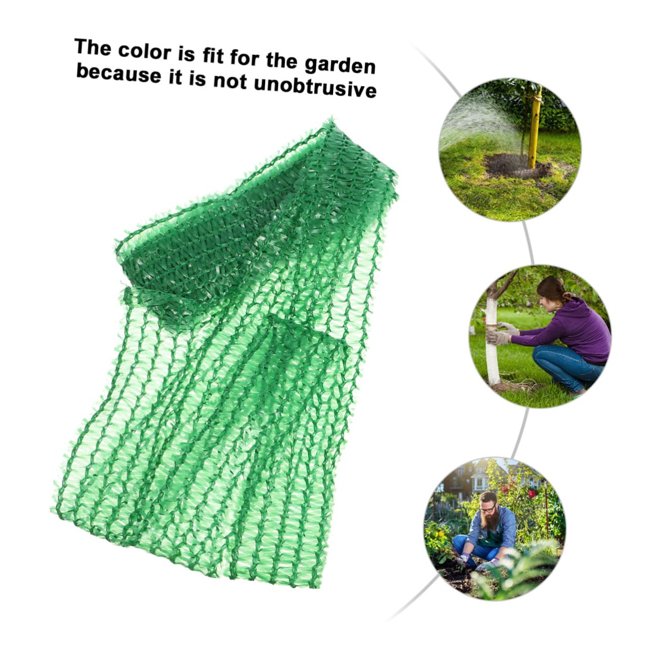 Tofficu 3 Ensembles Supports De Jardinage Et Matériel De Tuteurage pour Plantes Sangles PE pour Fixation Arbres pour Fleurs Et Arbustes 15 Pièces*3