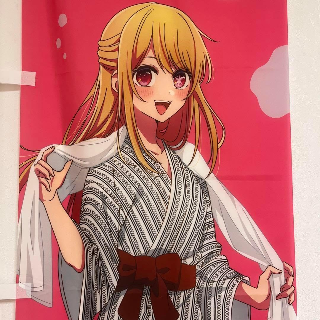 推しの子　極楽湯 RAKU SPA コラボ　星野ルビー　のぼり　非売品 推しの子 極楽湯 RAKU SPA コラボ 星野アクア のぼり 非売品 【公式