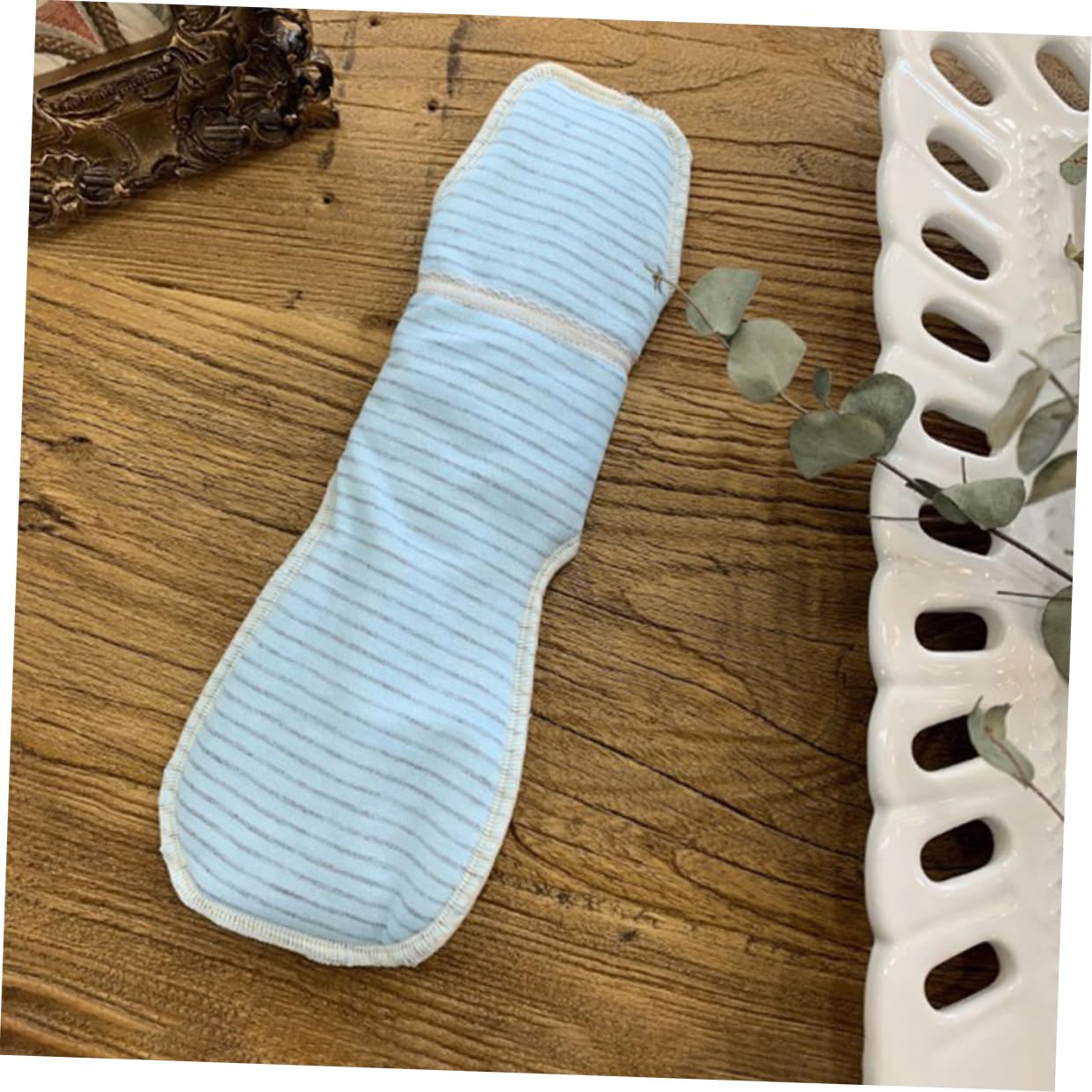 Compresas Menstruales Reutilizables De Algodón Lavables De 3 Piezas Con Protección Contra Fugas Laterales (29 Cm)