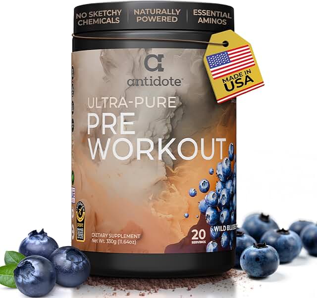 Antidote Clean Pre-Workout Wild Blueberry