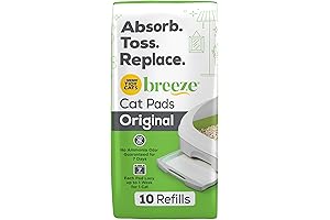 Tidy Cat Breeze Cat Litter Pads for Hassle-Free Odor Control