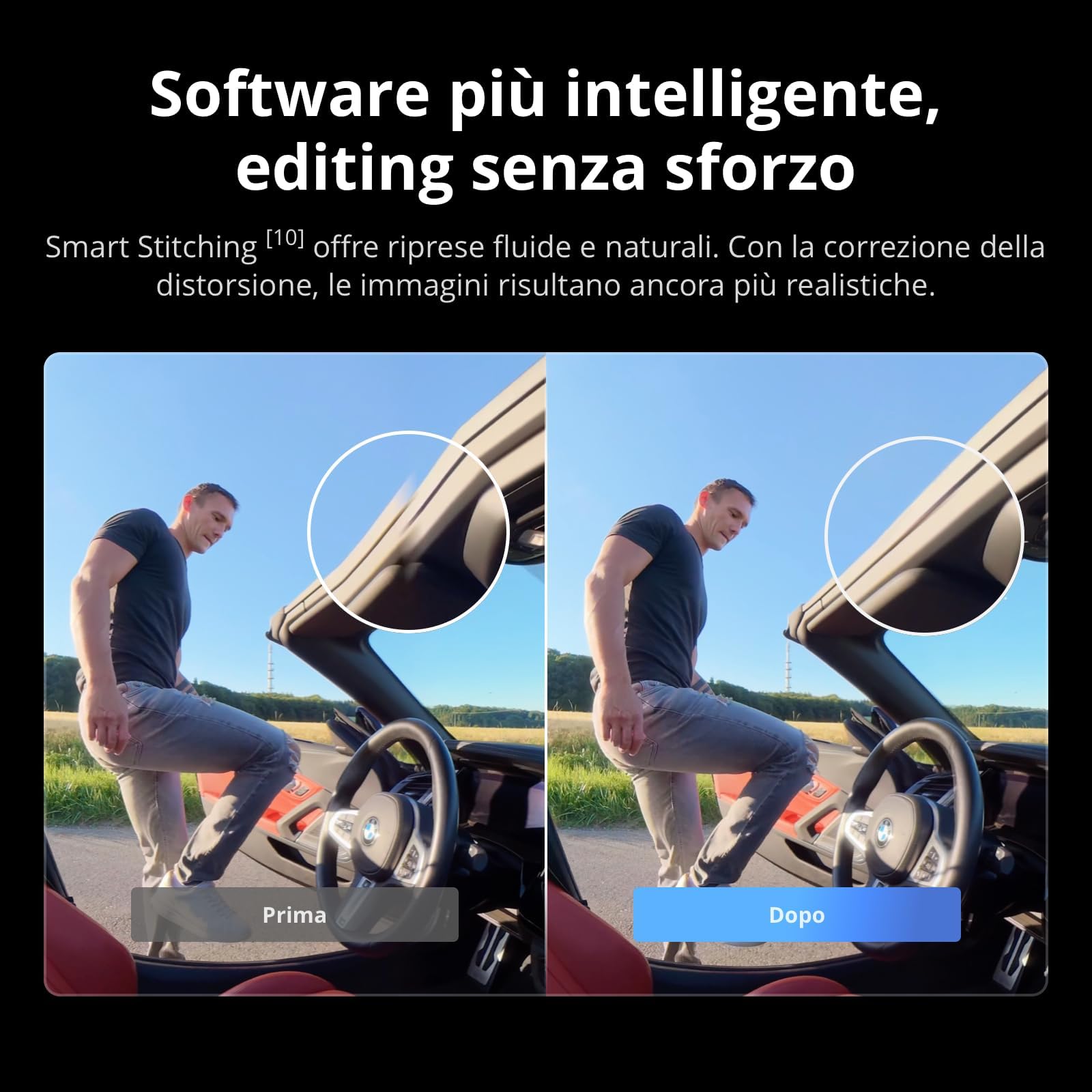 DJI Osmo 360 Standard Bundle per Sport Acquatici – Fotocamera 360° 8K con sensore da 1 pollice, custodia impermeabile, impugnatura galleggiante, foto da 120 MP, action cam per sport, vlog