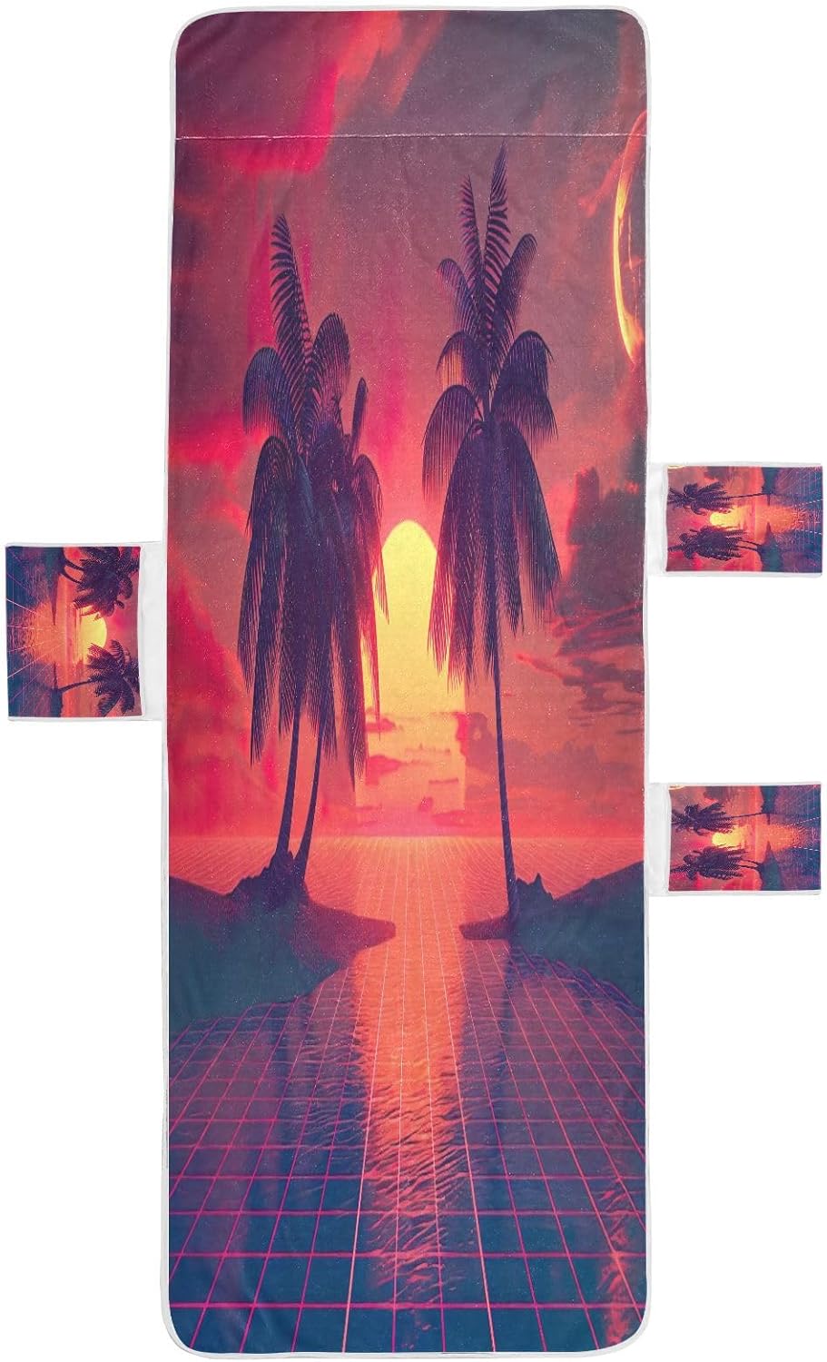 FRMG Hawaii Beach Patio Chaise Lounge Covers Beach Chair Cover Beach Chair towel lounge chair towel cover A0900185a