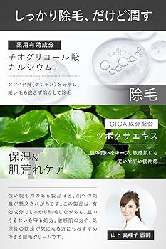 Amazon.co.jp: SLASH 除毛クリーム メンズ レディース CICA 配合 vio