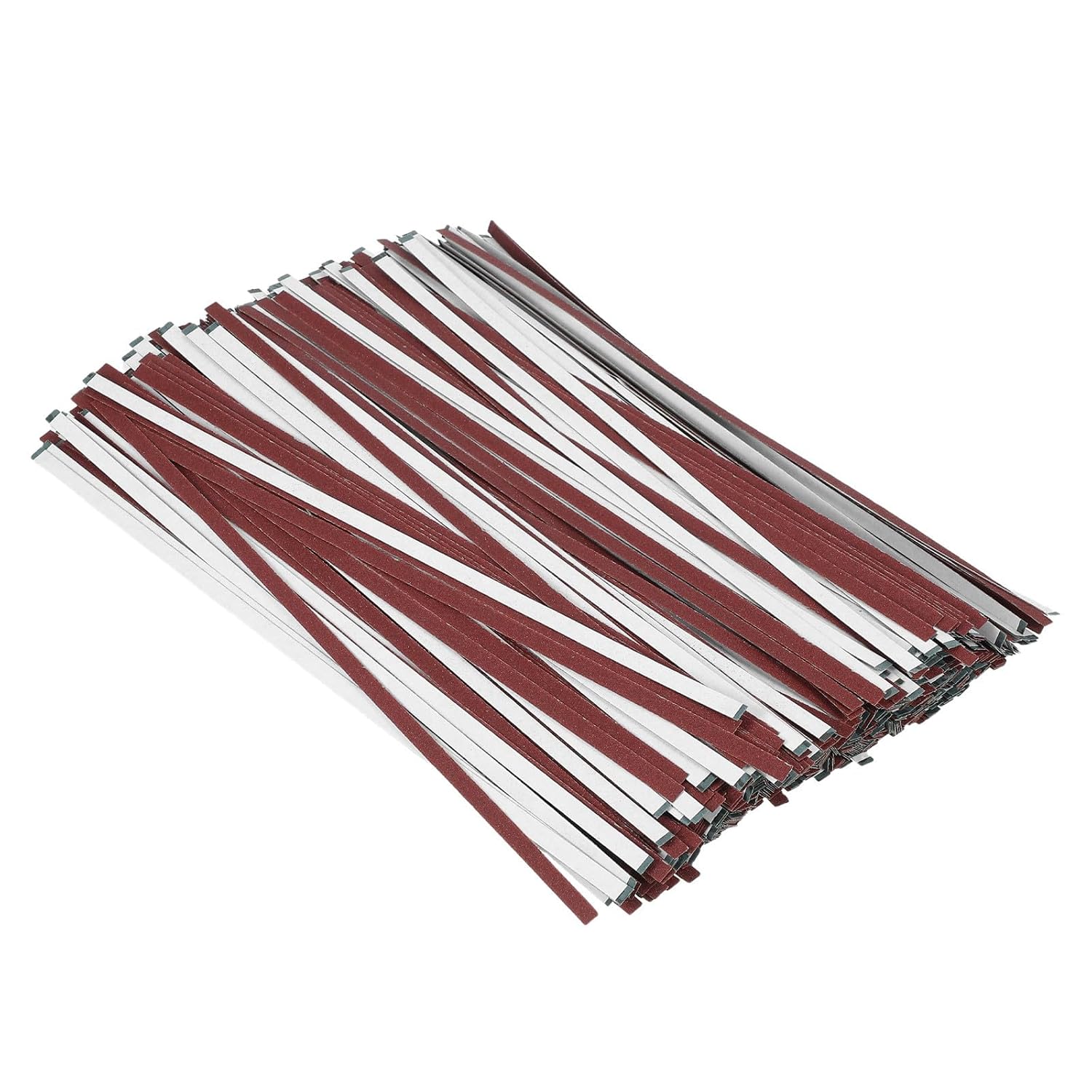 ERINGOGO Self-Adhesive Sandpaper Strips 1000pcs with Anti-Slip Backing Fine Grit Sanding Tape for Clothing Templates and Fabric for Sewing Projects and Professional Tailoring