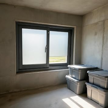Basement Windows, Bathroom Window, with Tempered Glass and Removable Screen, 20x12in/20x13in/20x14in White Aluminum Sliding Shed Window, for Houses, Shed BathroomBlack,46x18in