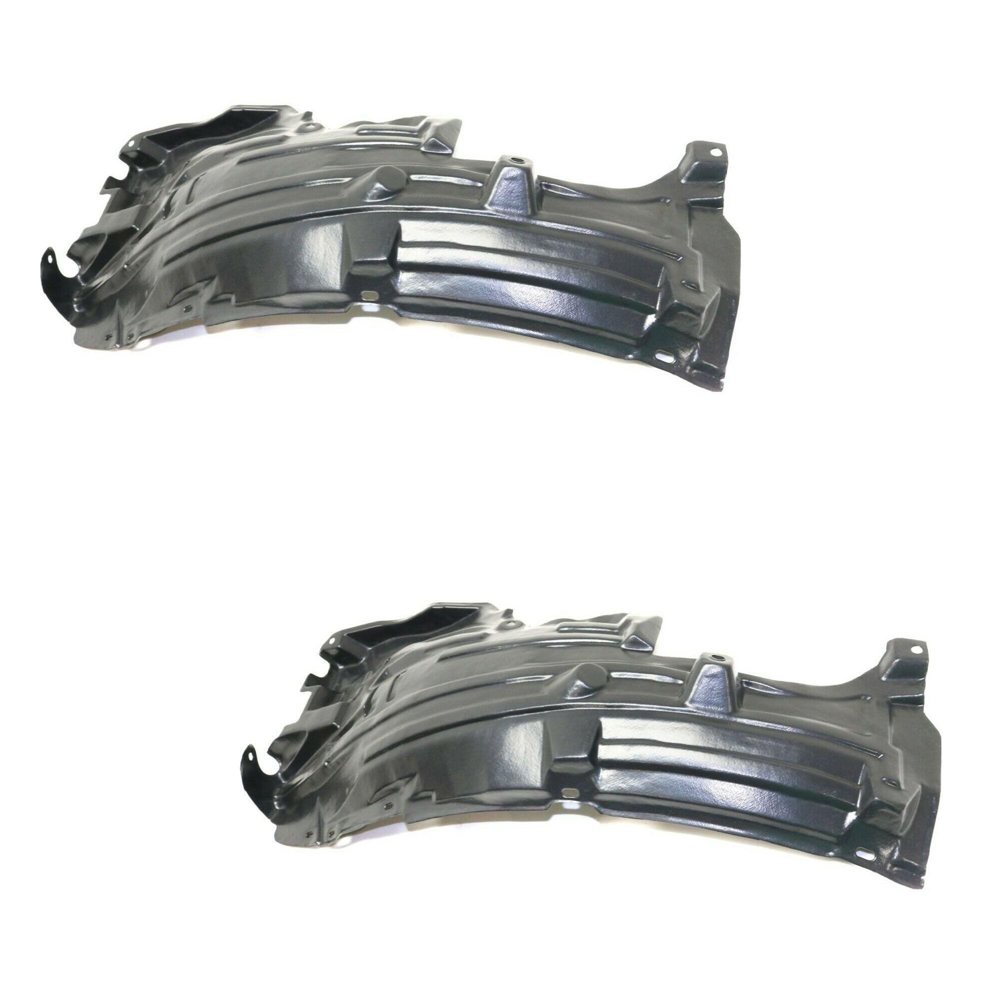 Amazon.com: QYYDSCAR 2 Pieces - Liner Splash Shield Front Rear 