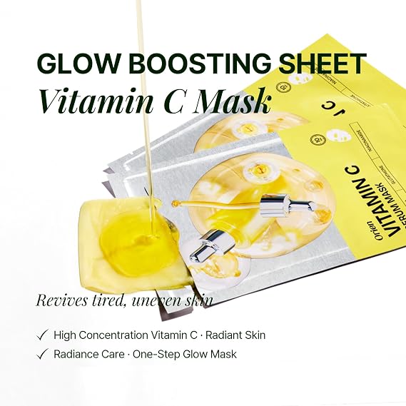 Orien Vitamin C Serum Mask Pack (4pcs)