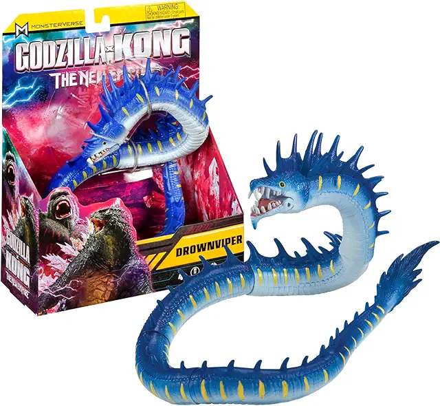 Figurine Monsterverse Godzilla x Kong Drownwiper 15 cm Articulée Enfant 4 Ans