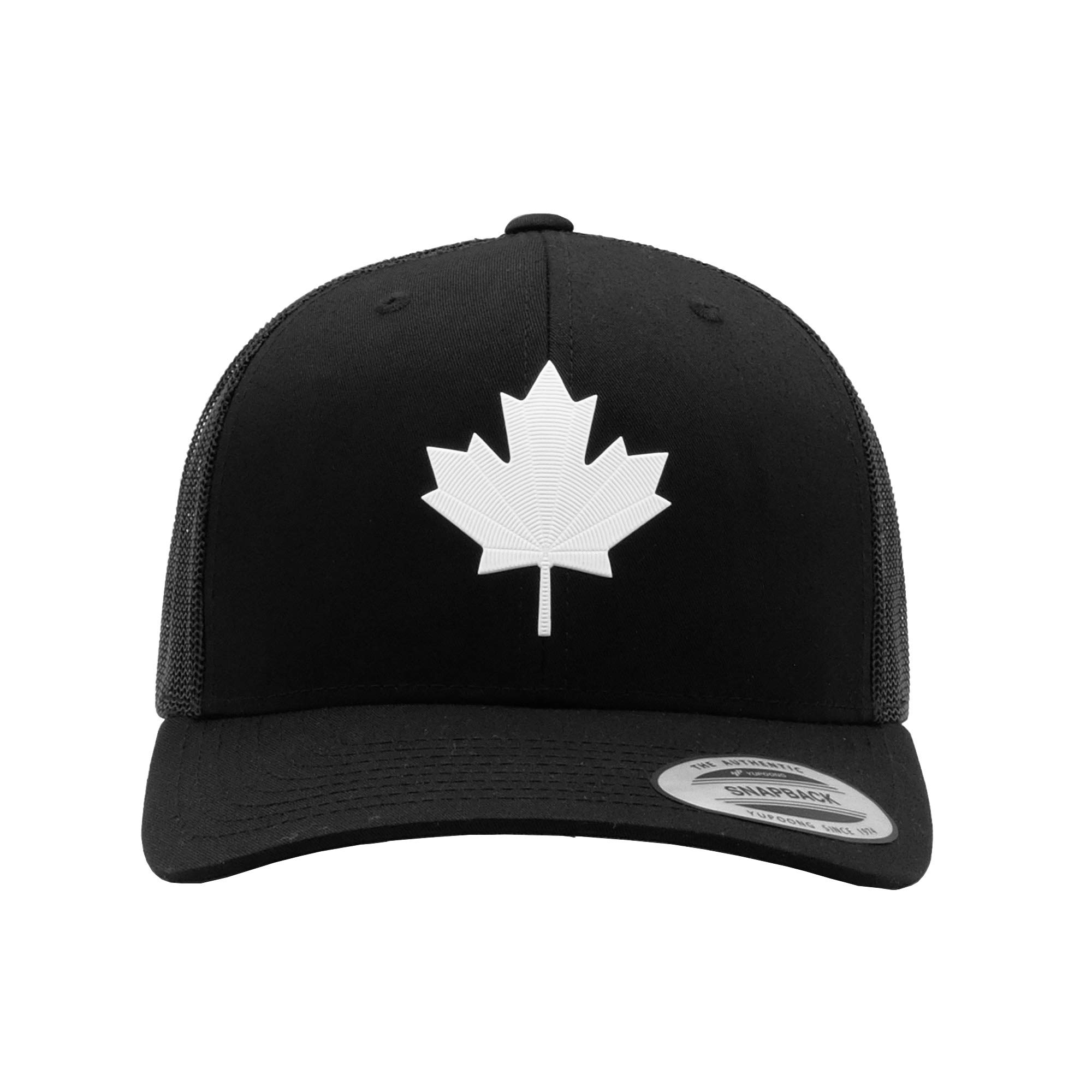 TP THE PRIDECanada Hat Premium 3D Patch Trucker Hat, Snapback Cap Partially Made in USA with Imported Goods