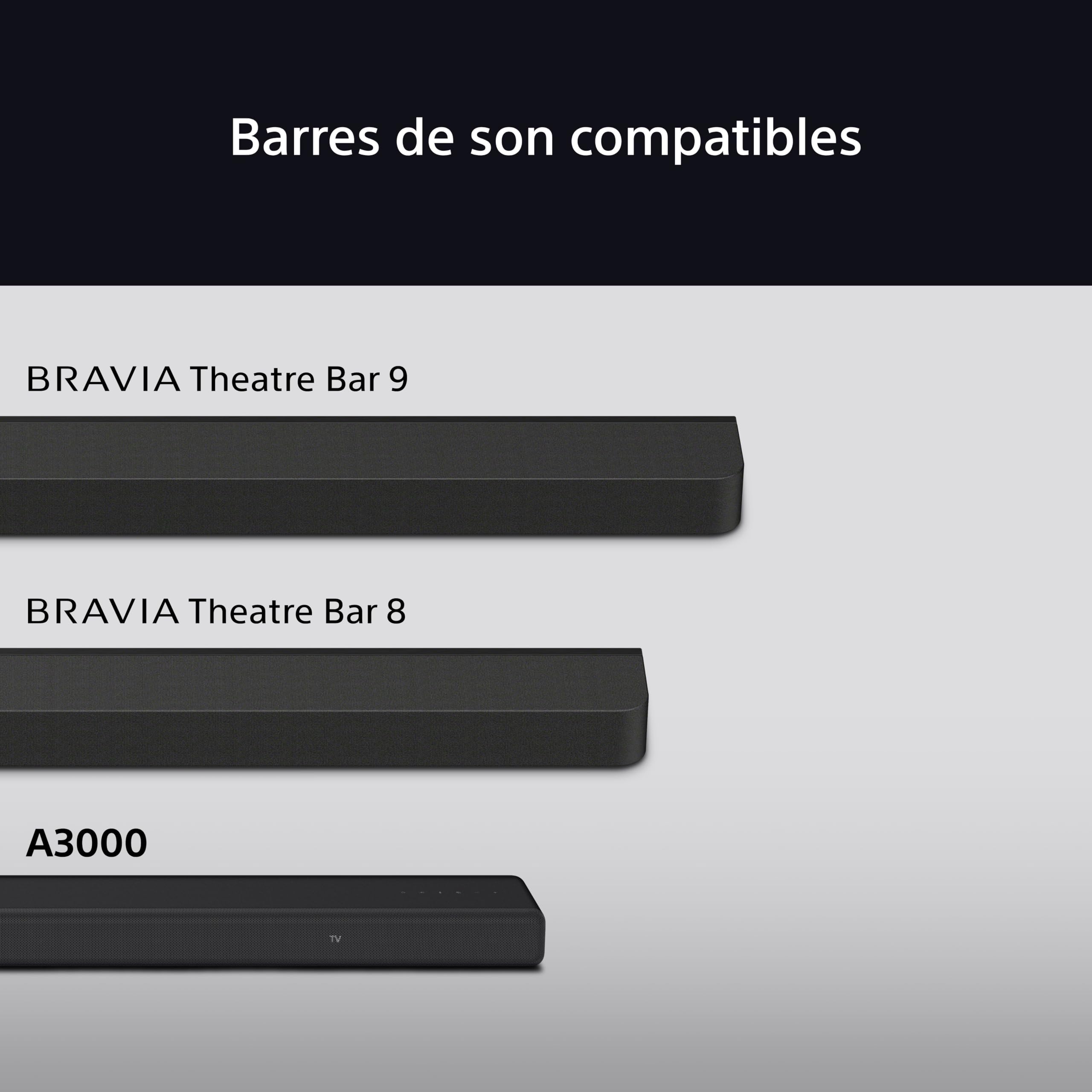 Sony BRAVIA Theatre 8 Haut-parleurs arrière sans Fil – Son Surround, cartographie du Son Spatiale améliorée à 360°, Compatible IMAX, Design Assorti avec Barres de Son et Caisson de Basses