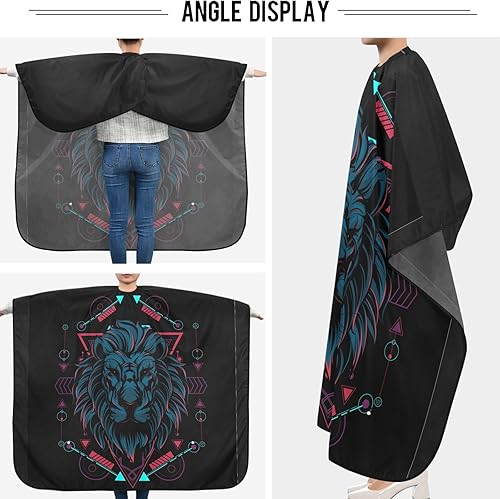 Miniatura 6 de visesunny Delantal profesional del cabo del pelo del poliéster del pelo del pelo del pelo del cabo delantal antiestático de