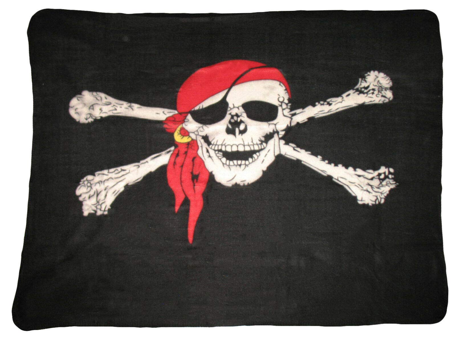 Pirate Polar Fleece 50" x 60" Throw Blanket