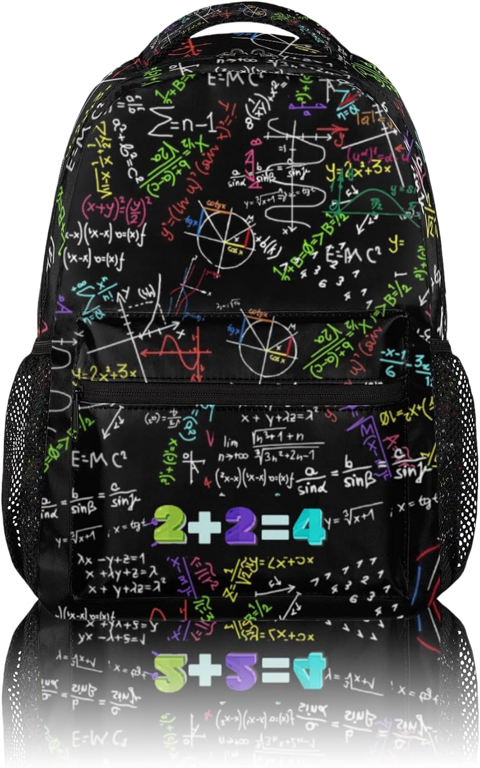 CFERSAN Multifunctional Backpack: Water-Resistant Travel & School Backpack For Laptops, College, Men, Women, Kids – Durable, Lightweight & Stylish (Starry Sky Baseball Design) - View #9