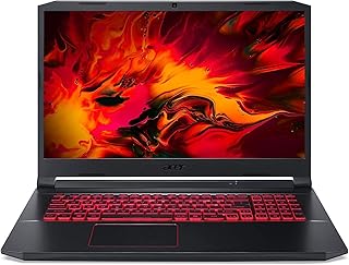 Acer Nitro 5 17.3" Gaming Laptop - Black Ci5-10300H/512GB SSD/16GB RAM/GTX 1650 (Renewed)