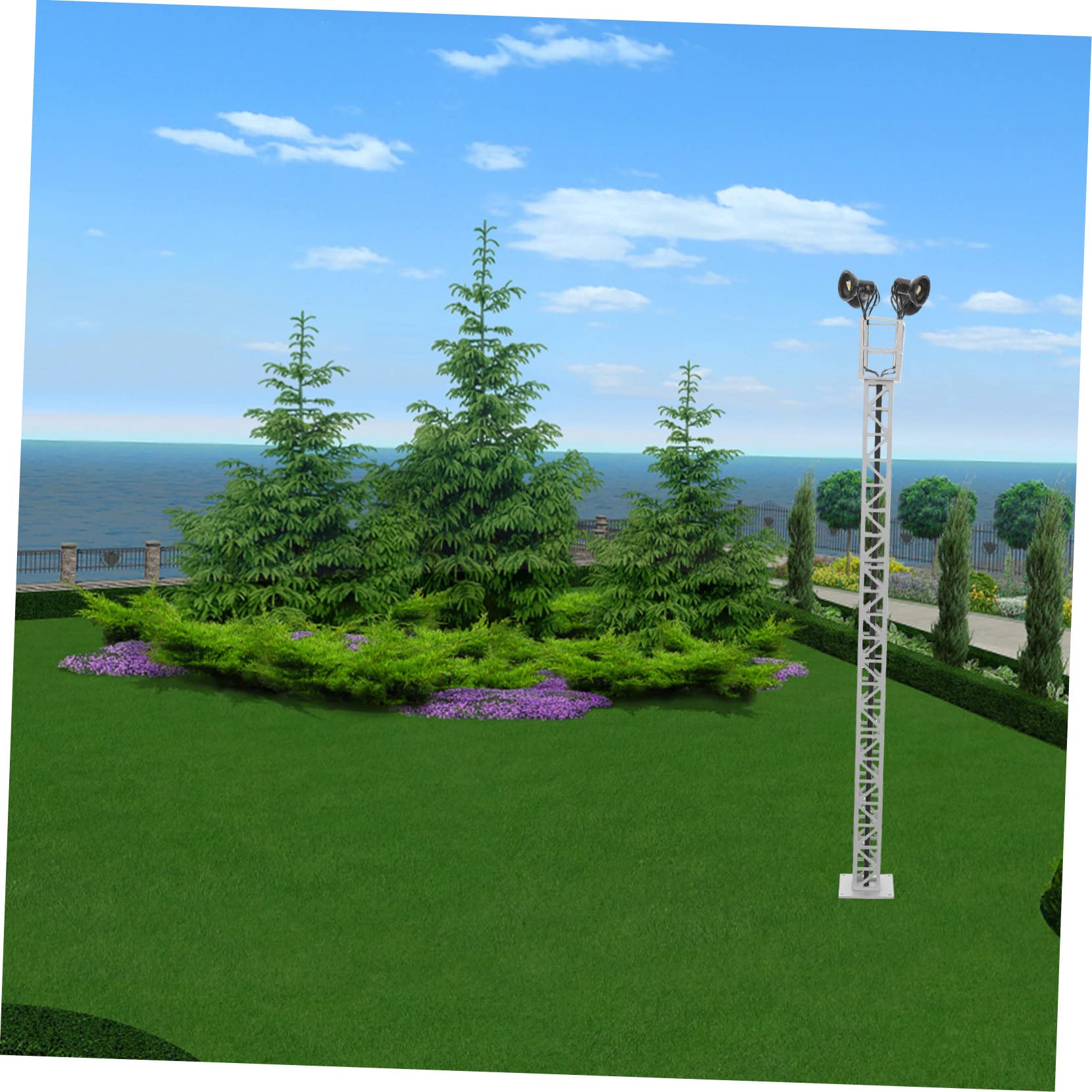 Yardwe 3stücke Miniatur Verkehrsampel Für Modelleisenbahnen Sandtisch Zubehör Signal Light Für Diorama Und Für Sammler