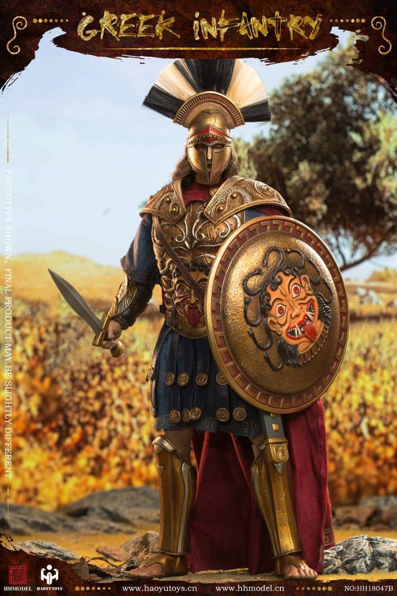 HHMODEL × HAOYUTOYS 1/6 ギリシャ 歩兵 ゴールド.Ver HHMODEL × HAOYUTOYS 1/6 ギリシャ 歩兵 ゴールド.Ver HHModel x