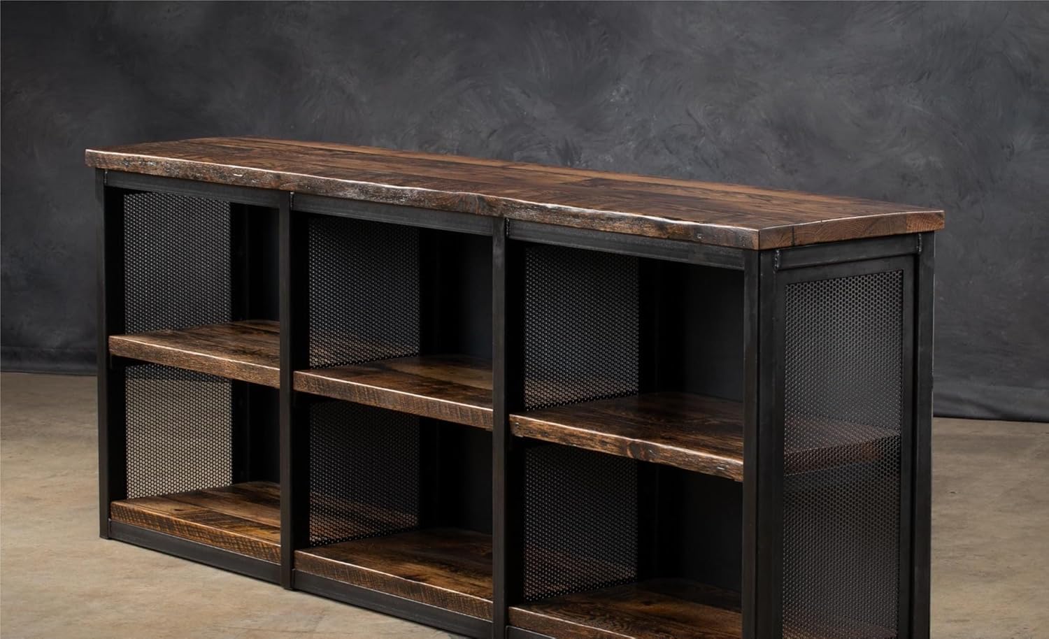 Handcrafted Display Shelf for Bedroom, Living Room, Home Office(BROWN)