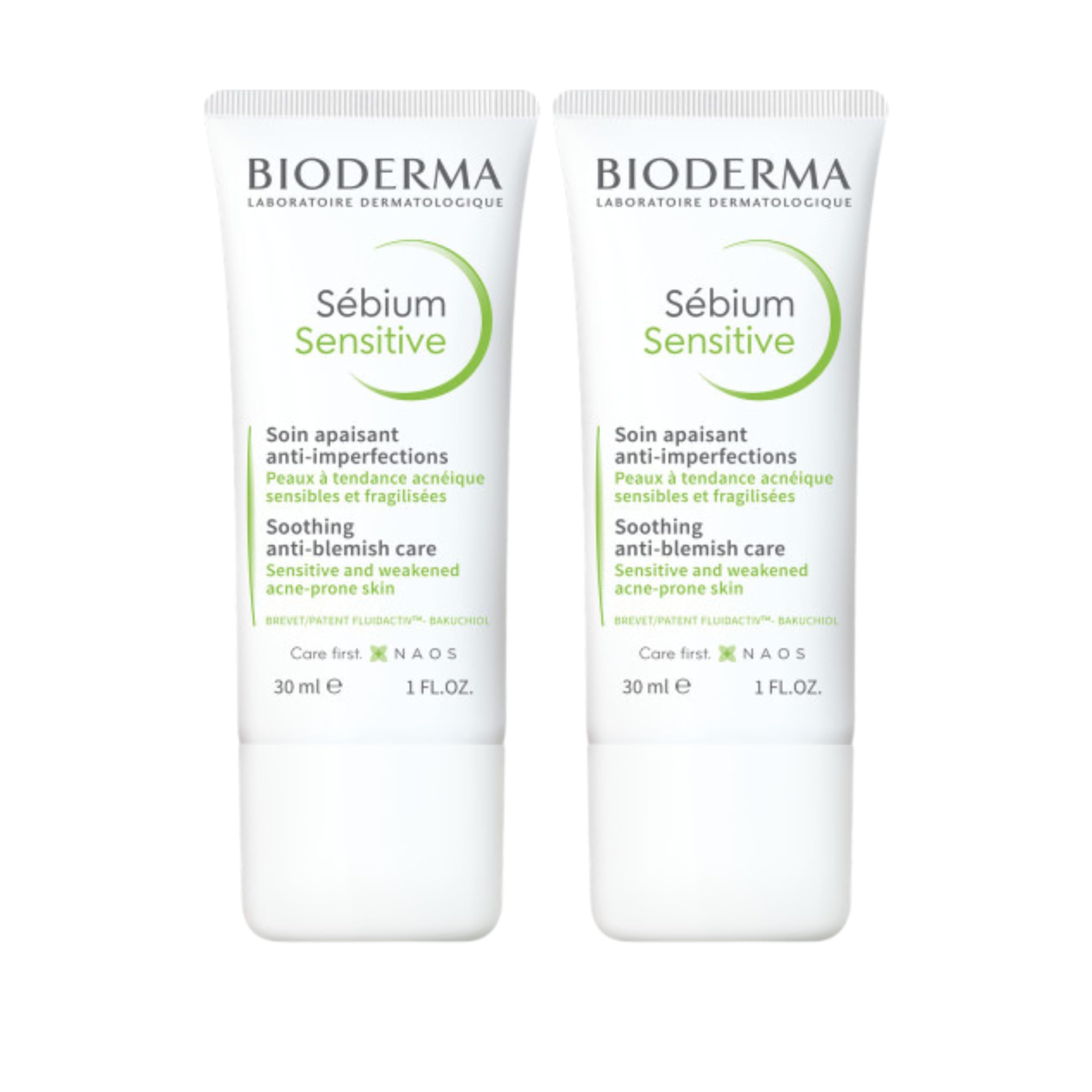Sebium Sensitive | Beruhigt | Gute Verträglichkeit | Entfernt Pickel und Rötungen | spendet Feuchtigkeit | Pflege gegen Unreinheiten | 2 x 30 ml