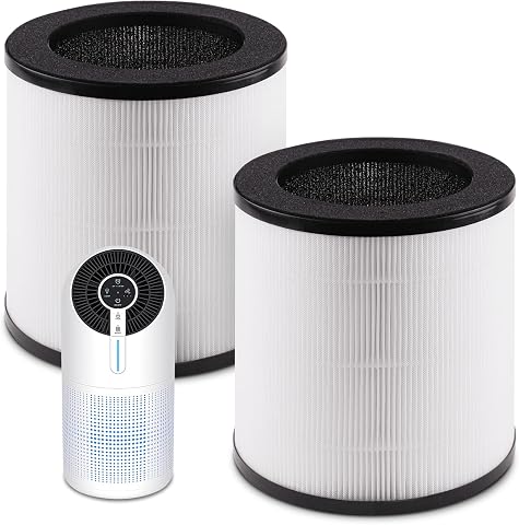 M02 Replacement Filter Compatible with Mooka M02 Air Puri...