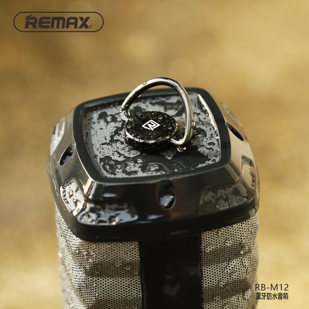 Remax altoparlante portatile Bluetooth impermeabile (schwimmt im Pool.) Boom Box Outdoor Speaker con kraeftigem Bass