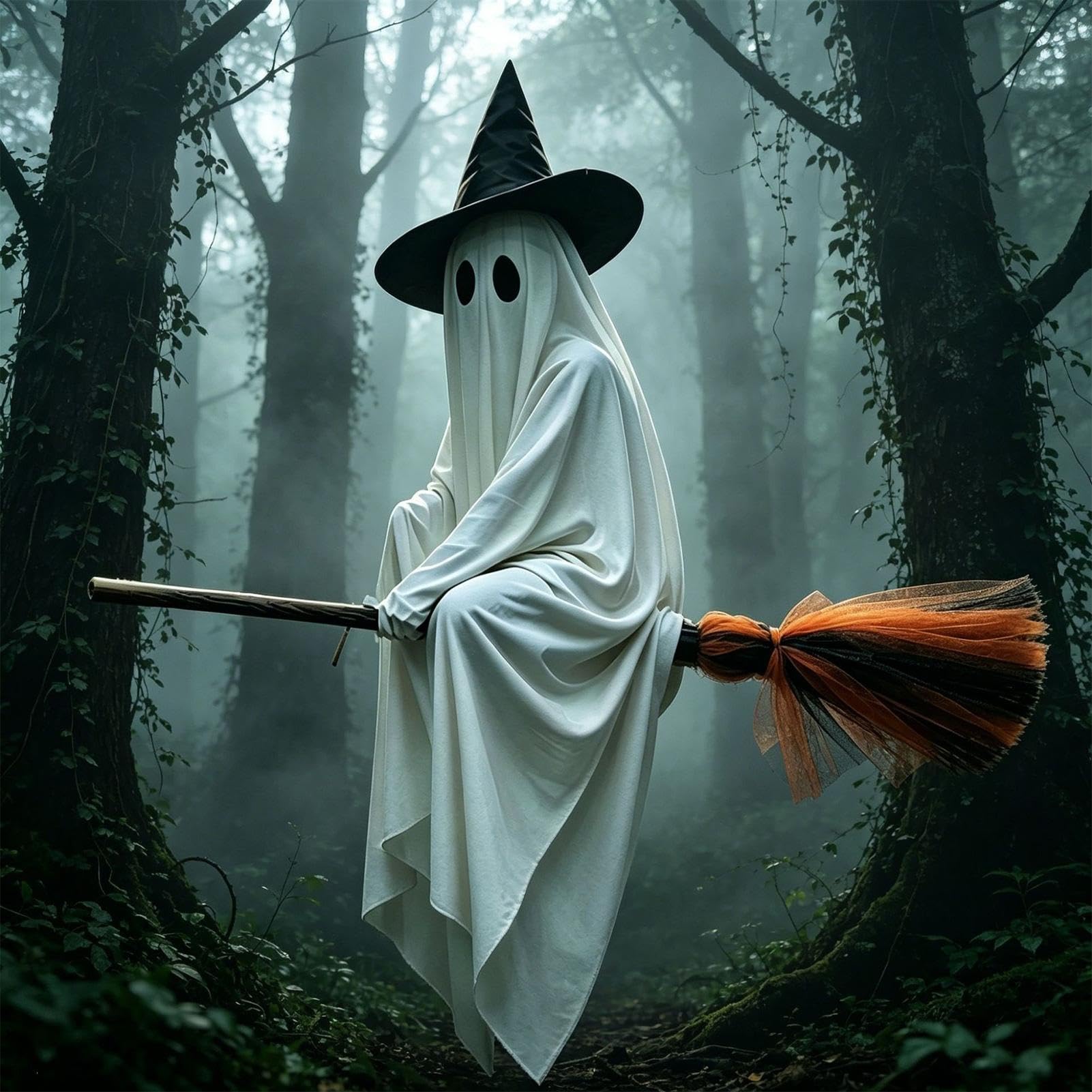 Latająca dekoracja na Halloween, oświetlony straszny rekwizyt, praktyczna pomoc na imprezę, funkcjonalne akcesoria świąteczne, dekoracyjne akcesoria zewnętrzne, na podwórko, patio, podwórko, werandę