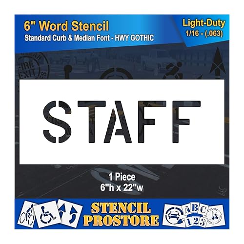 Miniatura 4 de Plantillas para bordillos y medianas, plantilla de 6 pulgadas, 6 x 22 x 18 pulgadas, grado profesional