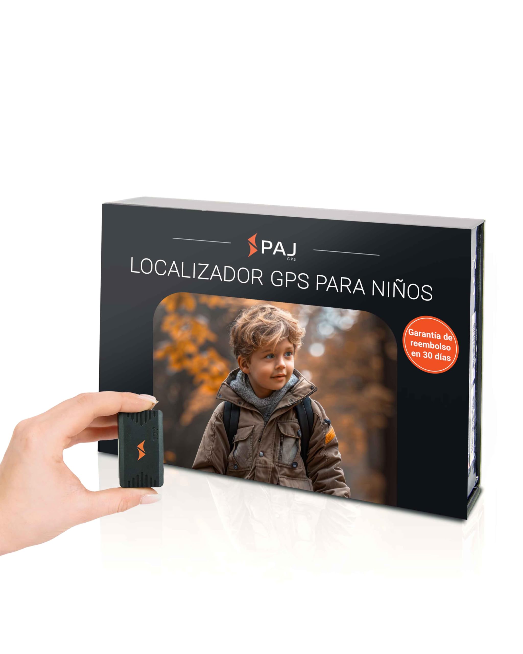 PAJ People Finder 4G - Mini localizador GPS para Niños y Personas Mayores - batería de hasta 5 días - rastreador pequeño con localización en Tiempo Real, Autismo, notificaciones de Alarma al móvil
