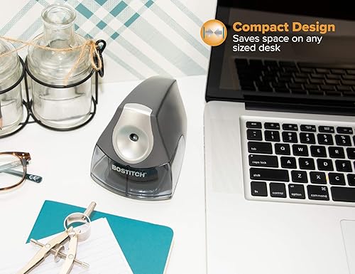 Miniatura 7 de Saca puntas eléctrico compacto de escritorio Stanley Bostitch Negro