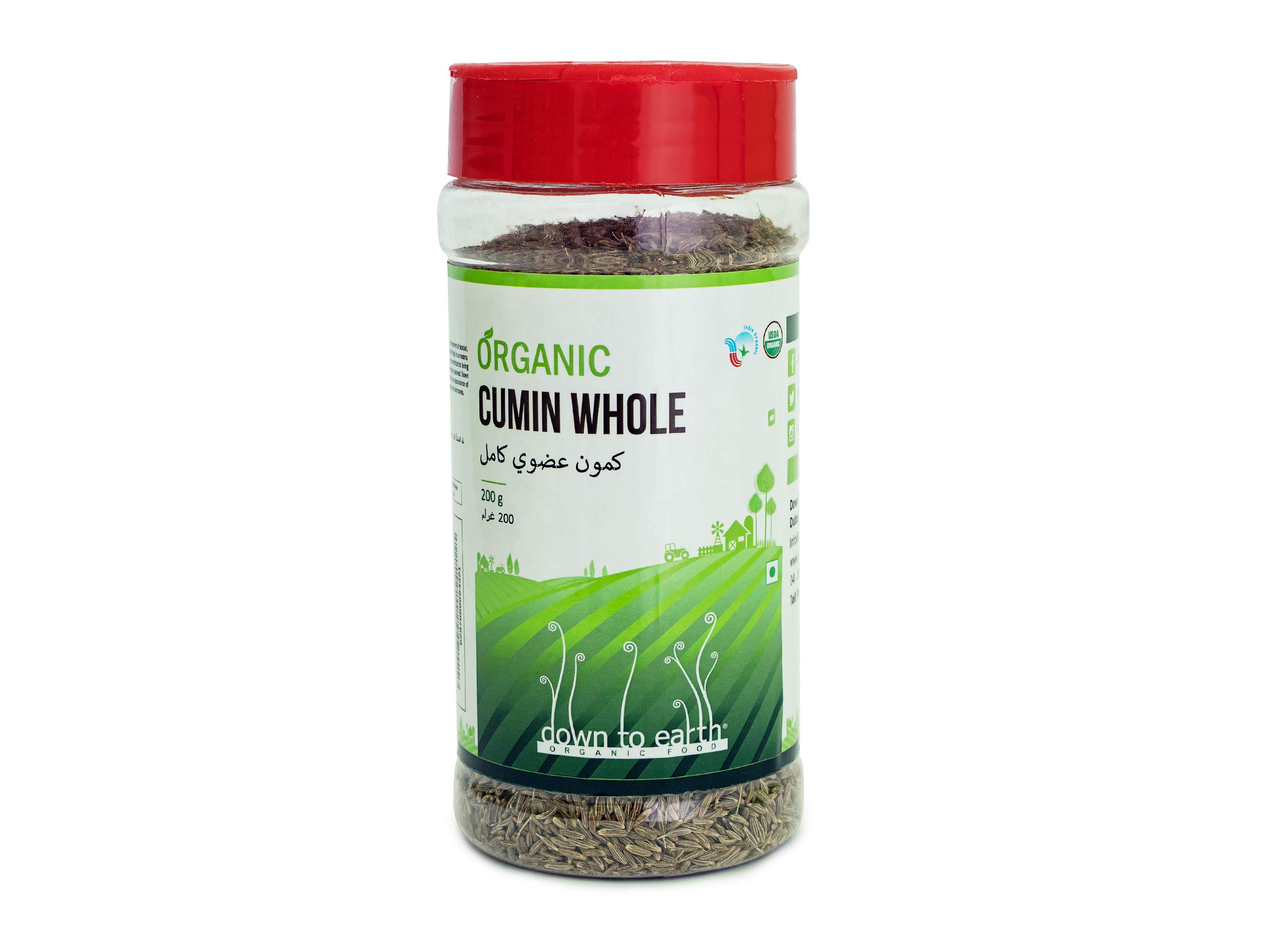 Organic Cumin Whole 200g