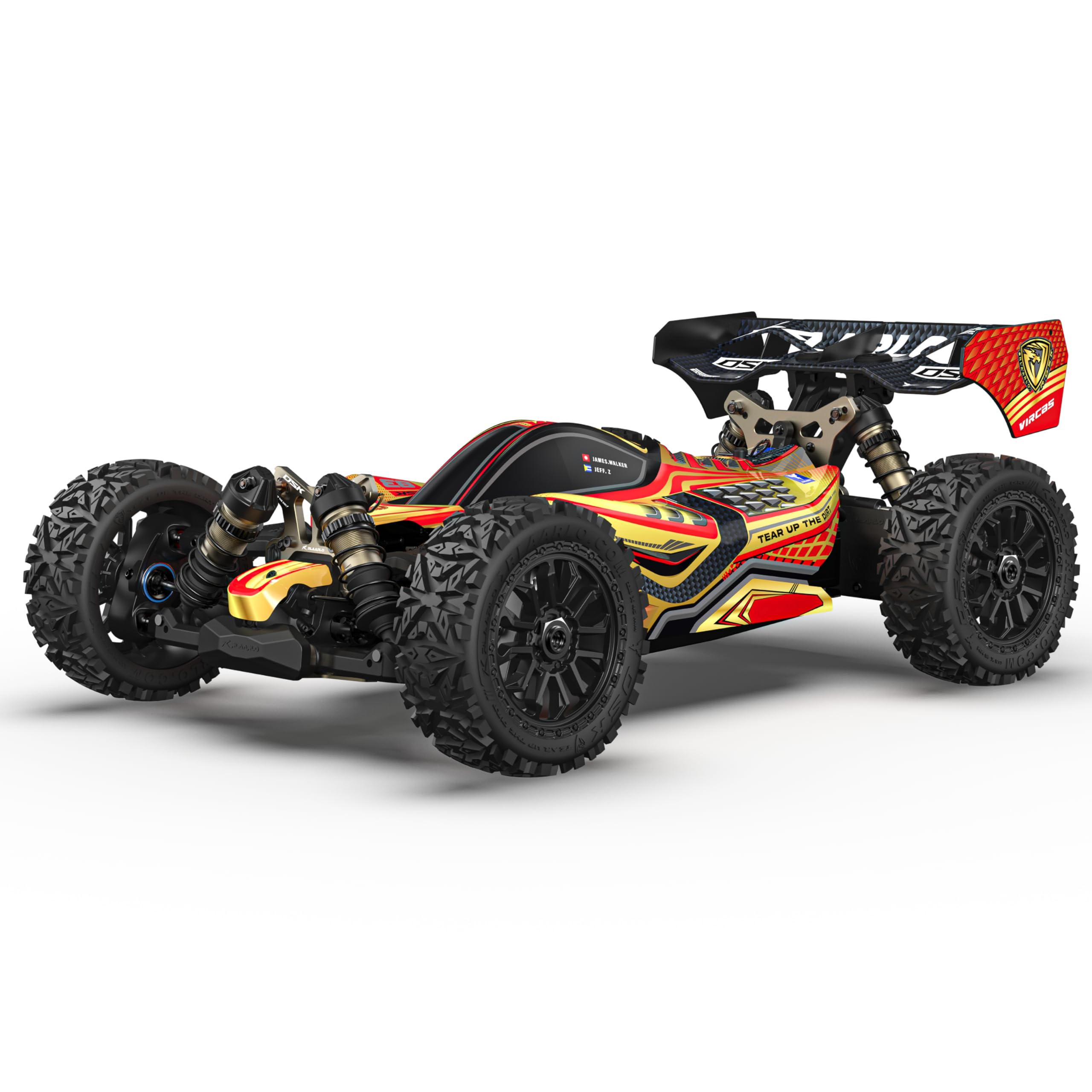 Amazon.com: AMORIL RLAARLO DSK 1/8 Remote Control Buggy with 50mph