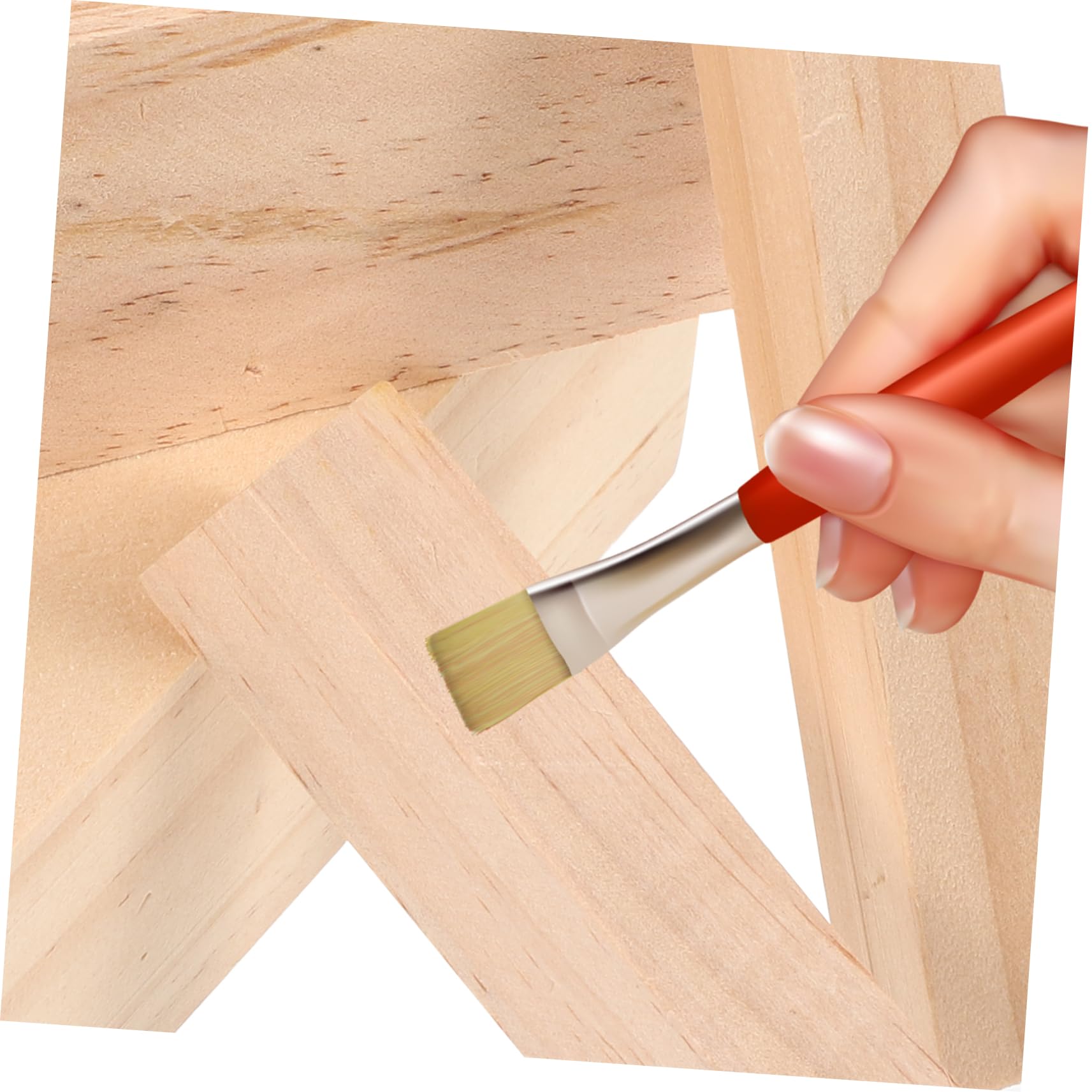 STOBOK 16 Stück Holzblöcke aus Synthetischem Material ohne Knoten Leicht zu Bemalen zum Schnitzen und Basteln für Anfänger und Erwachsene