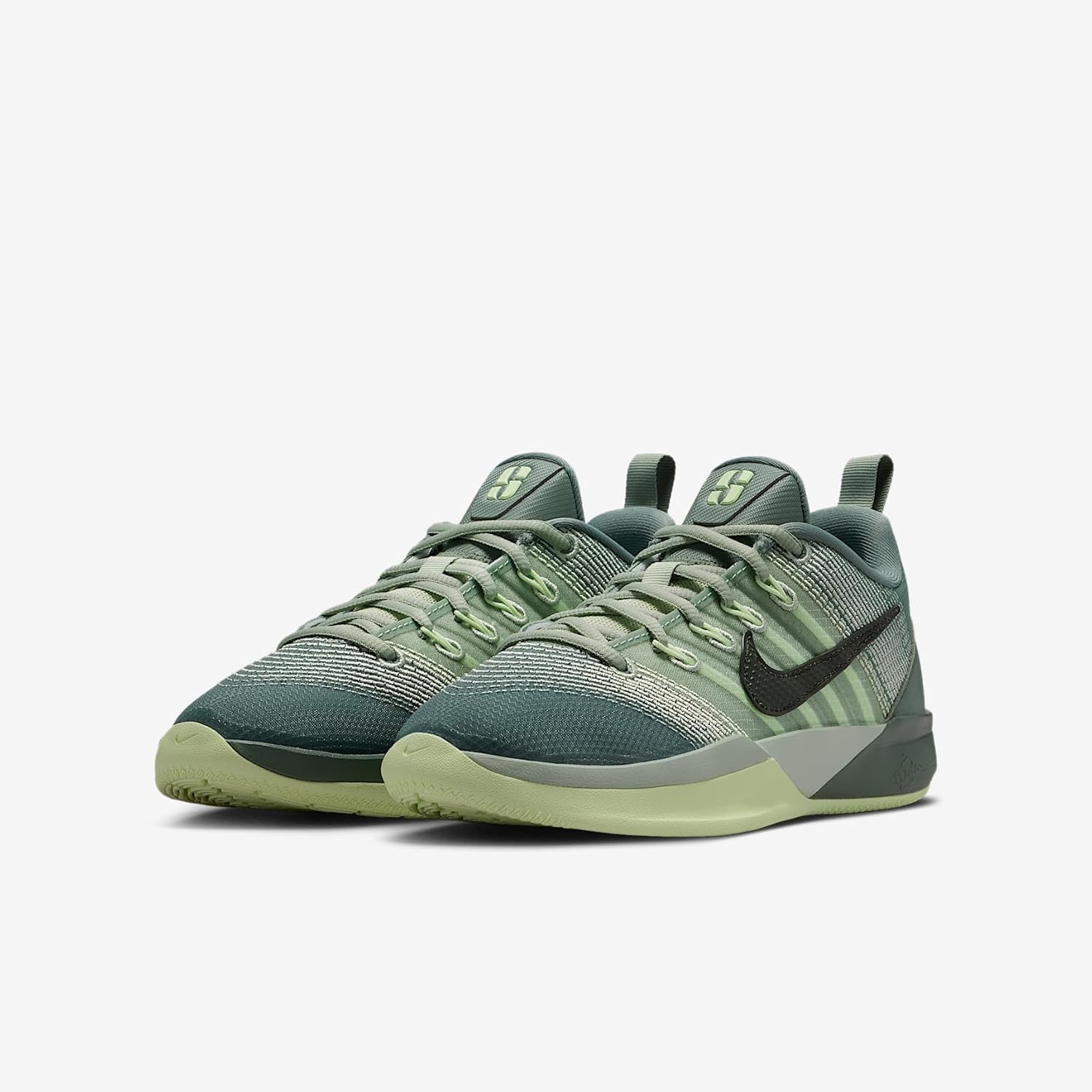 Sabrina 3 Big Kids' Basketball Shoes (Clay Green/Seafoam/Volt Tint/Sequoia)