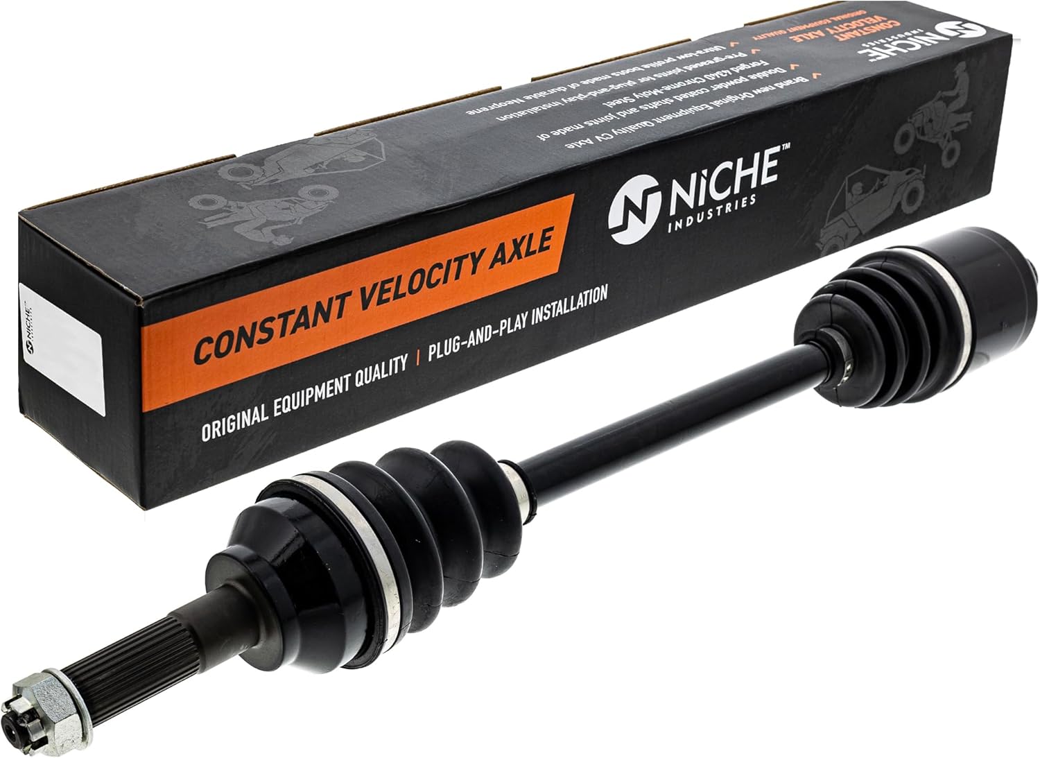 NICHE Rear CV Axle Half Drive Shaft for Polaris Ranger XP 1000 Crew 1334131 UTV