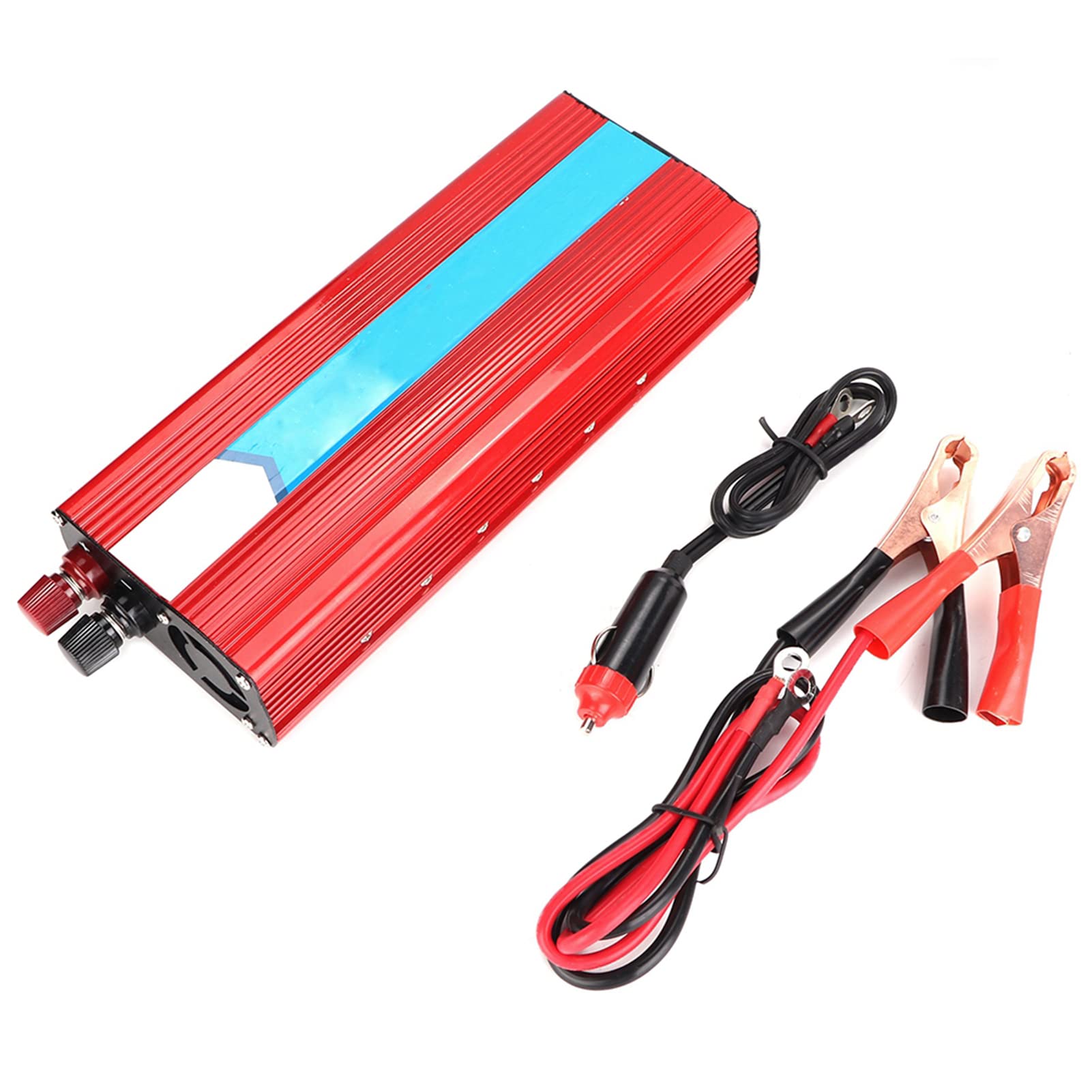Pongnas Auto-Solarenergie, 3000 W, Wechselrichter, Photovoltaik-Stromrichter, 12 V auf 220 V, für den Strombedarf Unterwegs