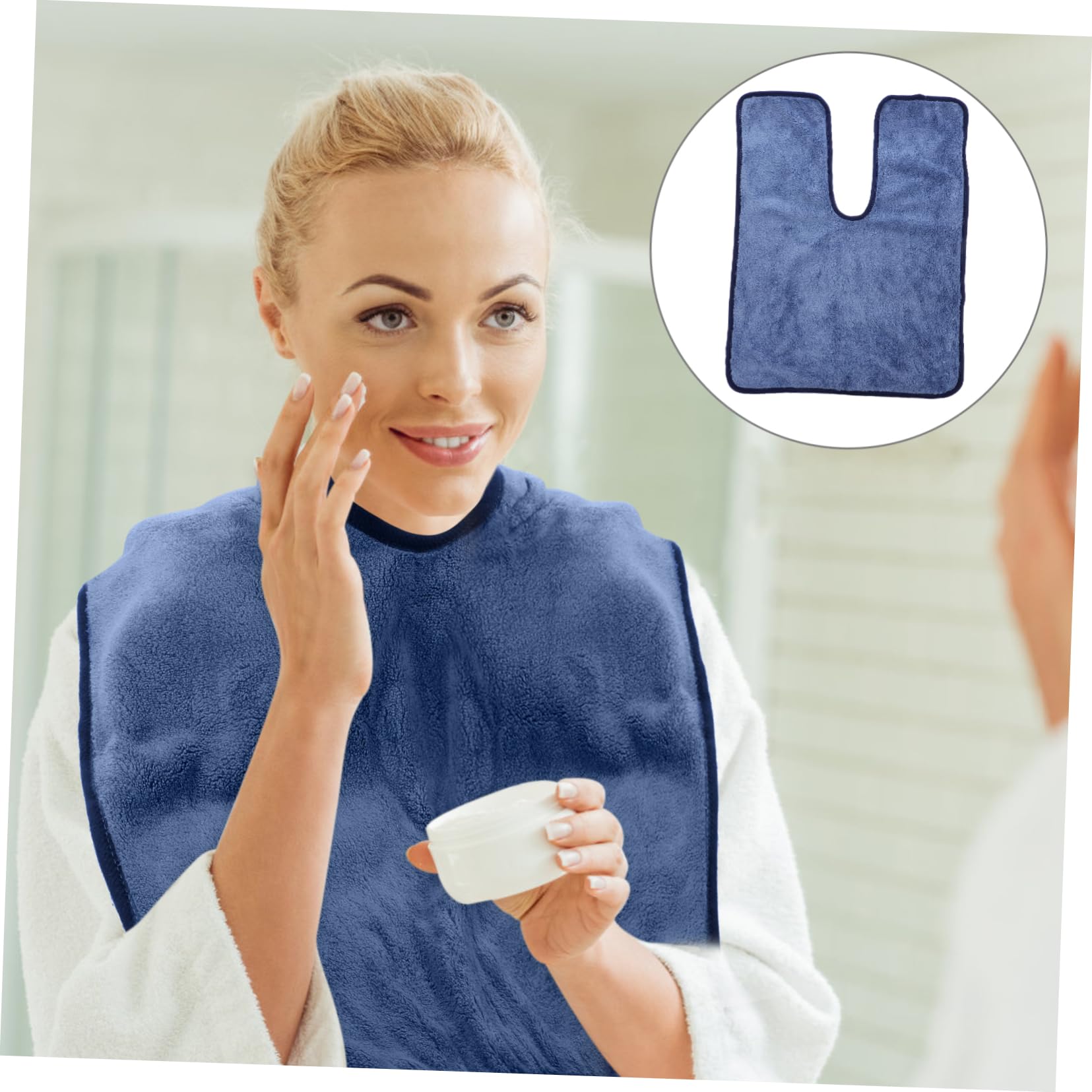Healvian 5piezas Toalla De Microfibra Absorbente para Cabello Turbante De Secado Rápido Toalla De Belleza para Salón para Cabello Húmedo y Maquillaje Oscuro