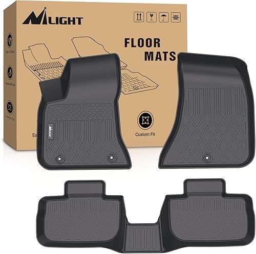 Nilight Alfombrillas TPE para Dodge Charger RWD 2011-2023Chrysler 300 RWD 2011 2012 2013 2014 2015 2016 2017 2018 2019 2020 2021 2022 2023, todo