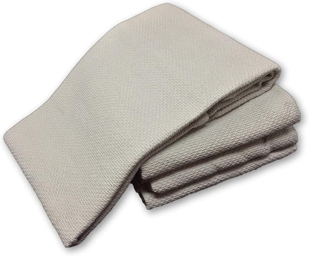 Williams-Sonoma Juego de 4 paños de despensa multiusos, paños de cocina, gris llovizna, 100% algodón