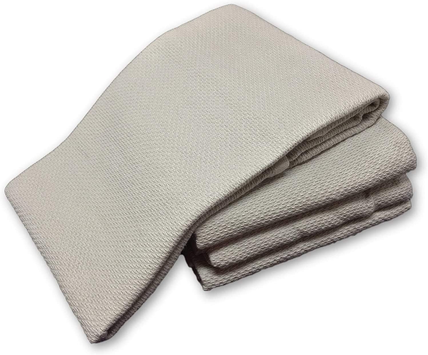 All Purpose Pantry Towels, Kitchen Towels, Set of 4, Drizzle Grey, 100% Cotton