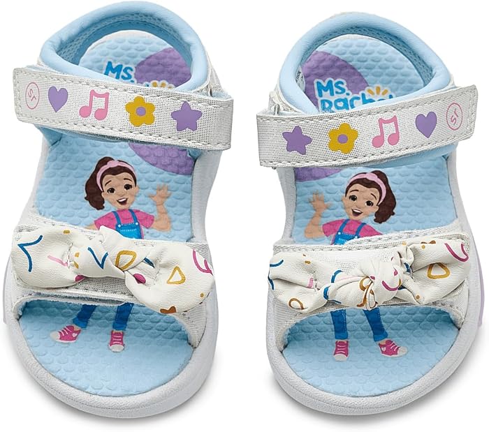 Детские сандалии Stride Rite Ms. Rachel Light Up Bow Sandal — фото 6