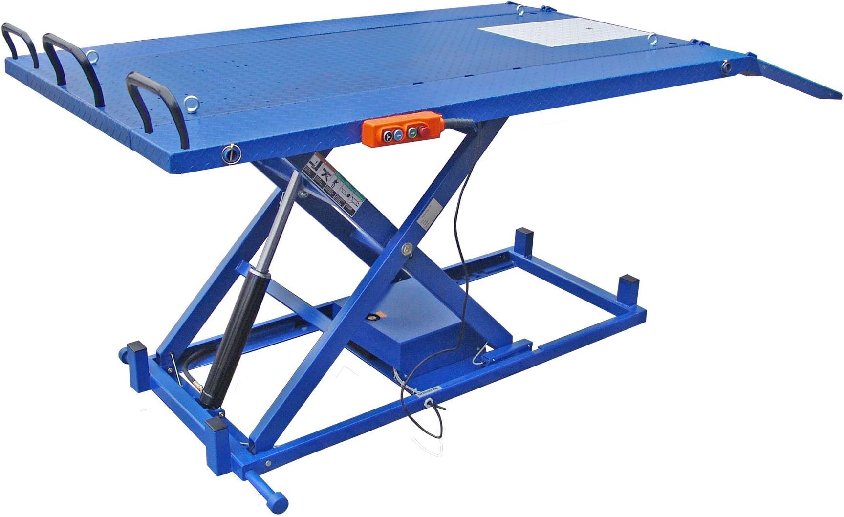 Kernel International Trading Ideal 2,200 lb. Motorcycle ATV Electric/Hydraulic Lift Table