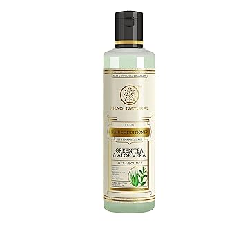 KHADI NATURAL GREEN TEA ALOEVERA HAIR CONDITIONER SLS & PARABEN FREE