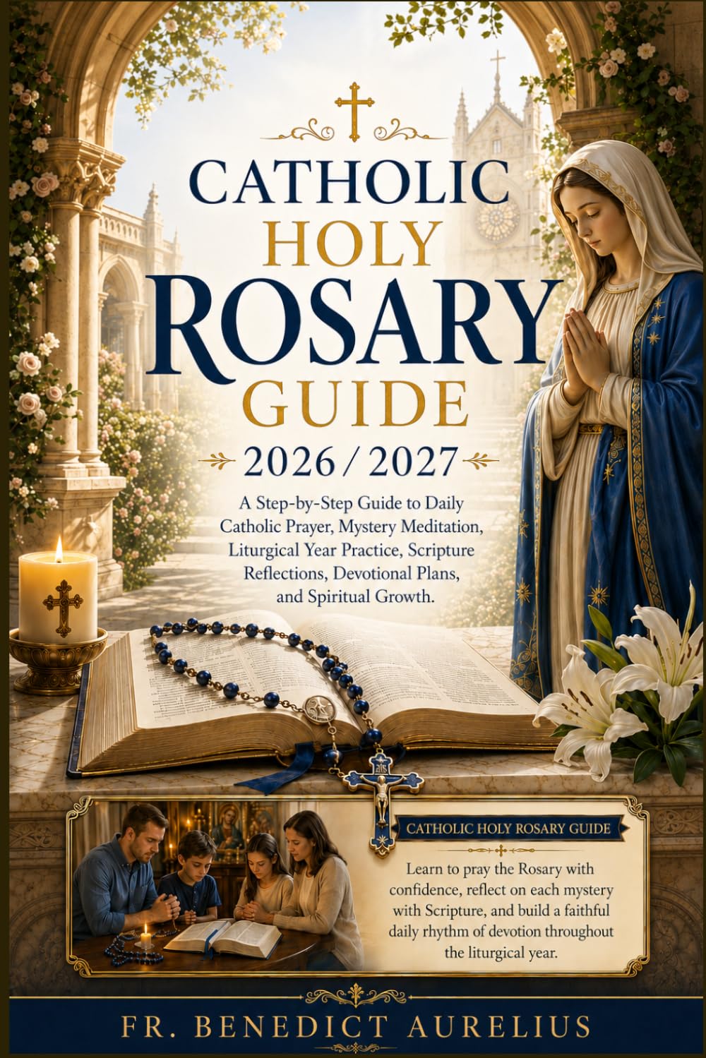 Catholic Holy Rosary Guide 2026/2027: A Step-by-Step Guide to Daily Catholic Prayer, Mystery Meditation, Liturgical Year Practice, Scripture Reflections, Devotional Plans, and Spiritual Growth.
