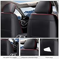 Vista 2 de Fundas de asiento de automóvil para Lexus is 2002-2024, cojín de asiento de automóvil de alta calidad, protectores de asiento impermeables