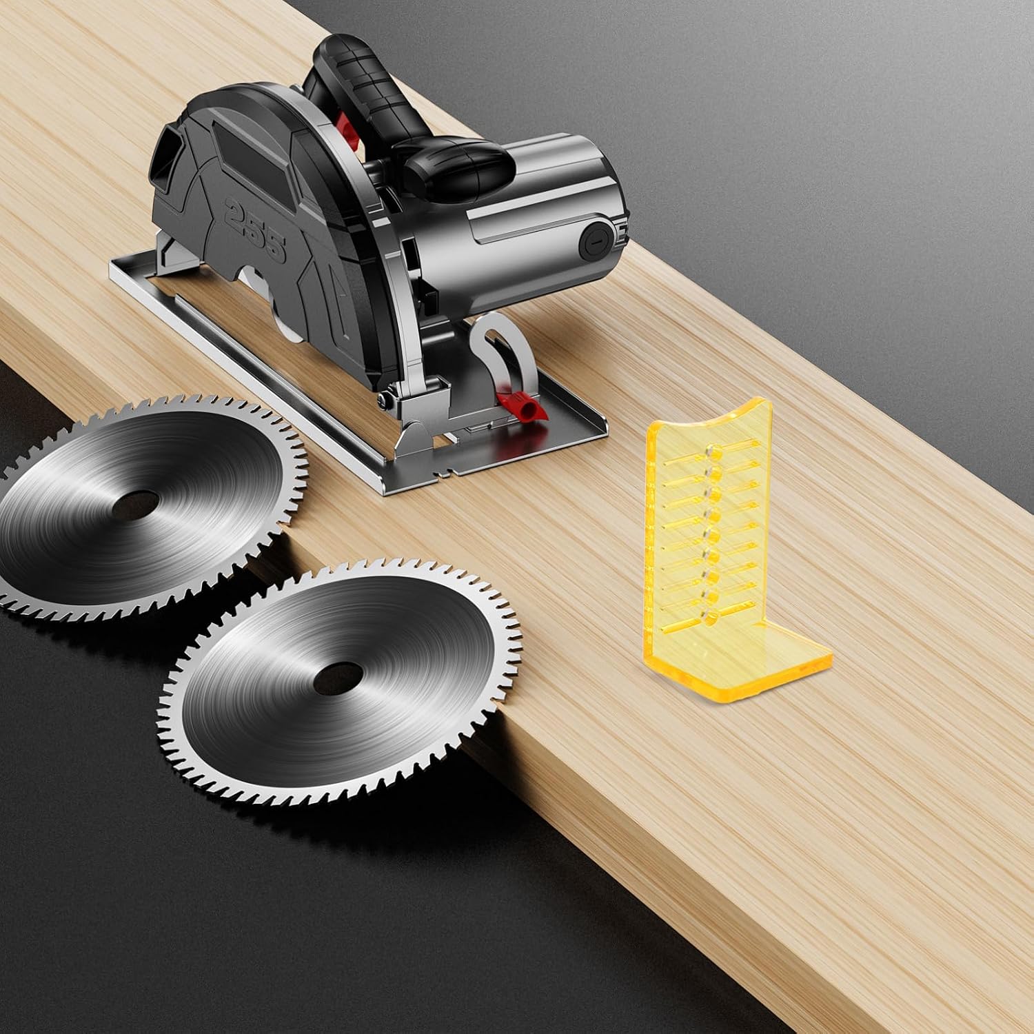 Car Vinyl Wrap Cutting Tool 90-Degree Measuring Squeegee Precision Guide for Carbon Fiber Film Installation Vehicle Wraps and Tinting