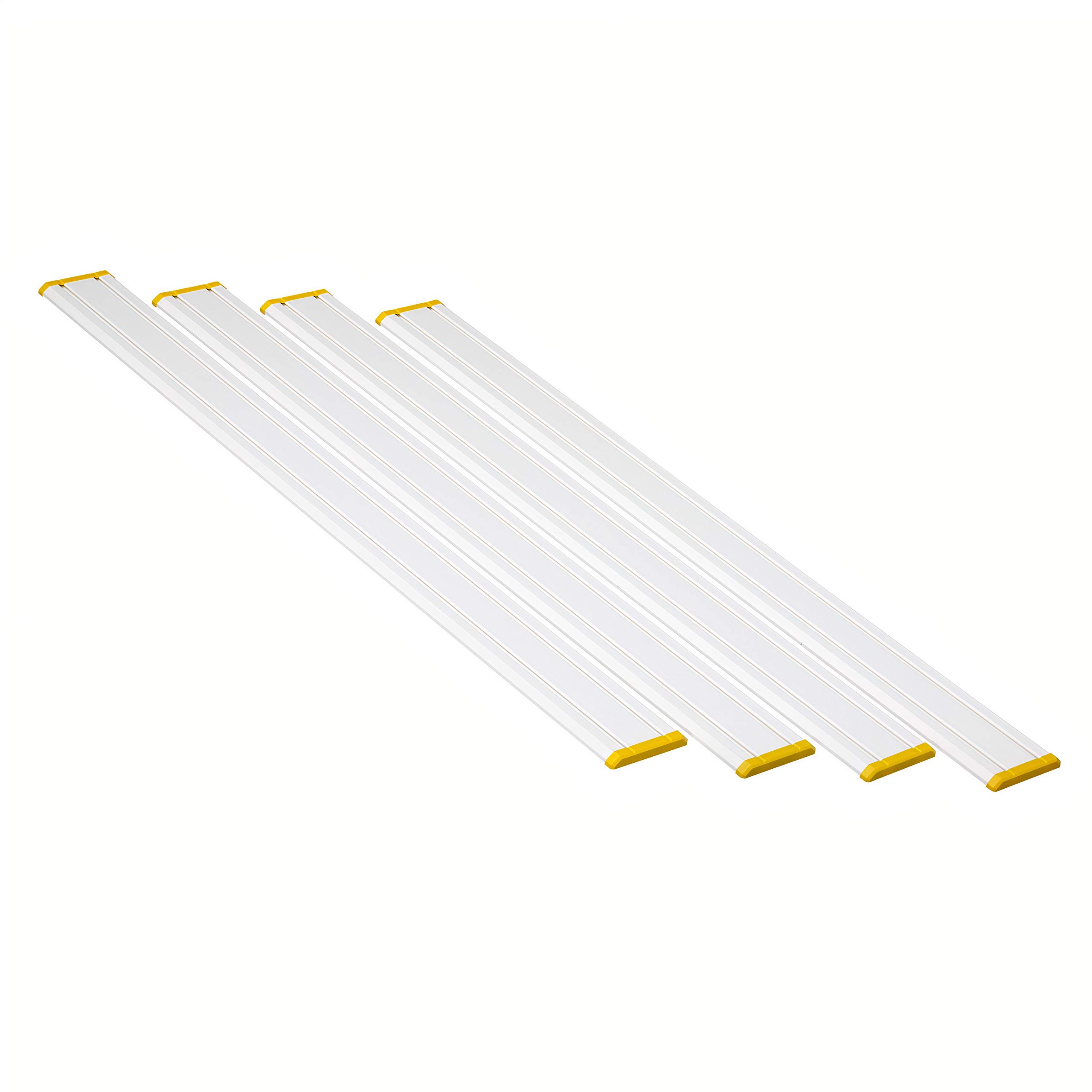 Buy GarageTek Garage Organization Storage Track System TekTrak 50" 4 Pack Slat Wall Rail