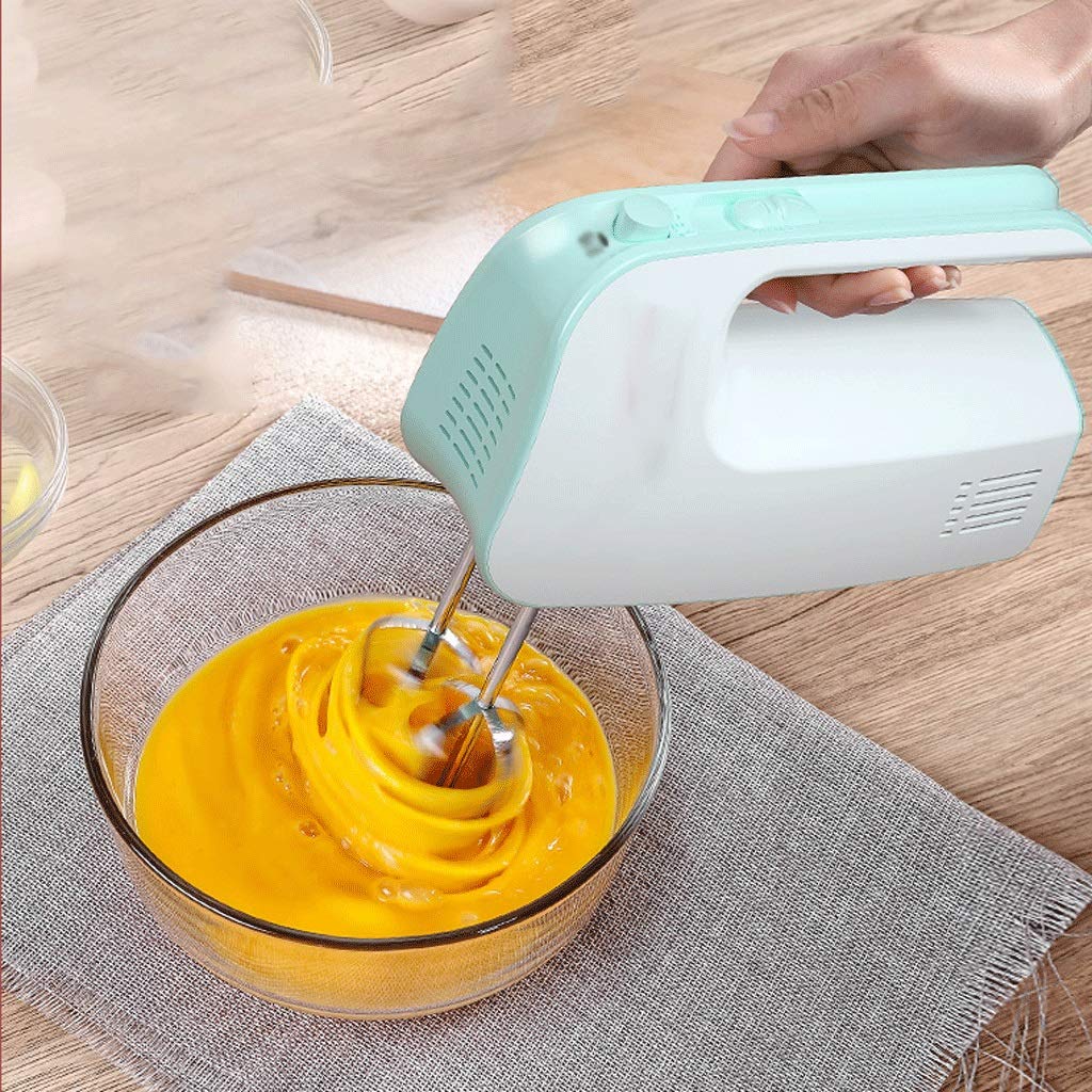 Batidor eléctrico, batidora de Huevos, licuadora de Alimentos, procesador, batidor de Mantequilla, Mini agitador de Masa de Mano, agitador para Hornear Pasteles de Cocina