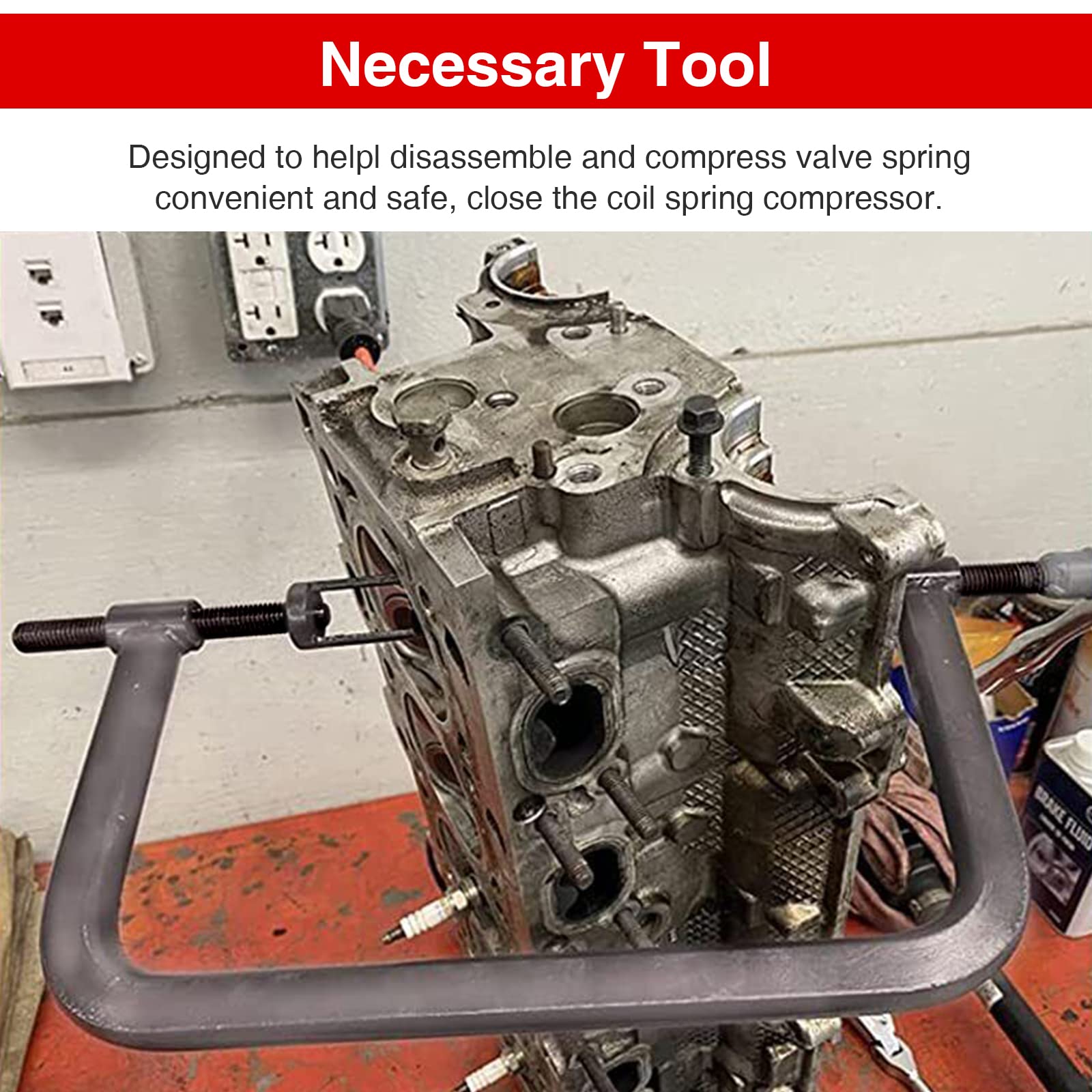 Compressore della Molla della valvola, ampiamente Usato per ATV, Automobile, Moto, Piccola Attrezzatura del Veicolo a Motore